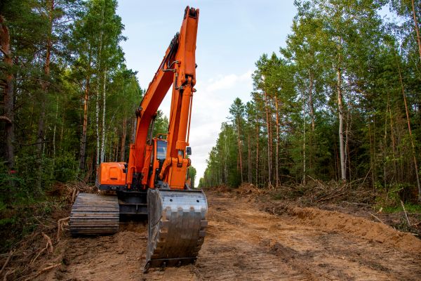 Cost of Backhoe Land Clearing in Cranston
